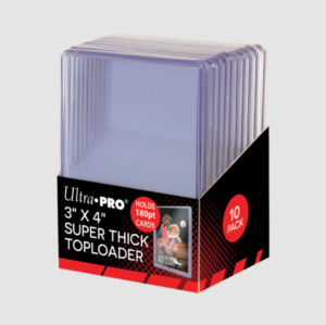 180pt Ultra Pro 3x4 Thick 180pt Toploaders (10ct)