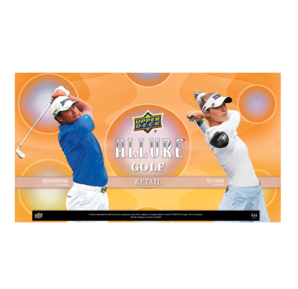 2026UpperDeckAllureGolfBlasterBox1 2026 Upper Deck Allure Golf Blaster 20-Box Case