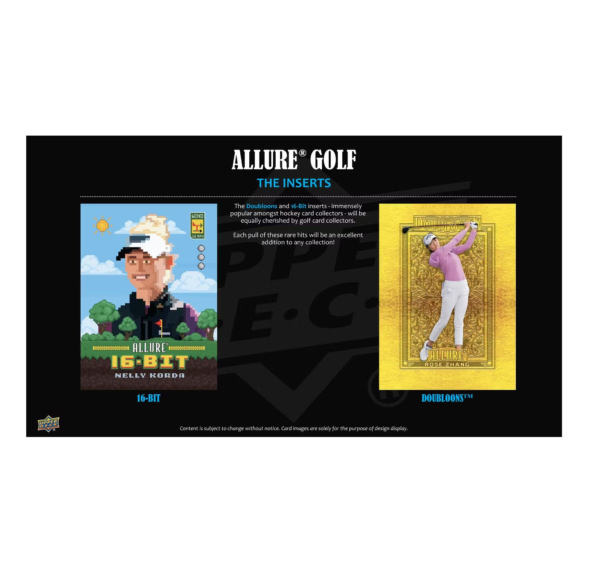 2026UpperDeckAllureGolfBlasterBox5 2026 Upper Deck Allure Golf Blaster 20-Box Case