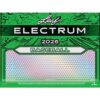 2026 Leaf Electrum Baseball Hobby 10-Box Case (Presell)