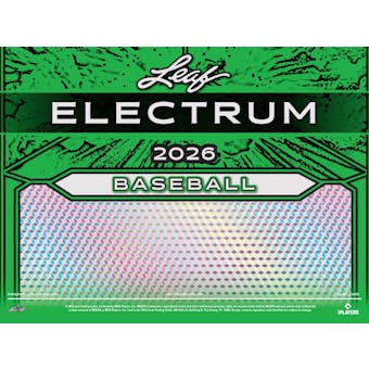 2026 Leaf Electrum Baseball Hobby Box (Presell)