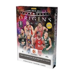 25-26_originsbk_euroleague_hobby 2025/26 Panini Origins EuroLeague Basketball Hobby 12-Box Case (Presell)