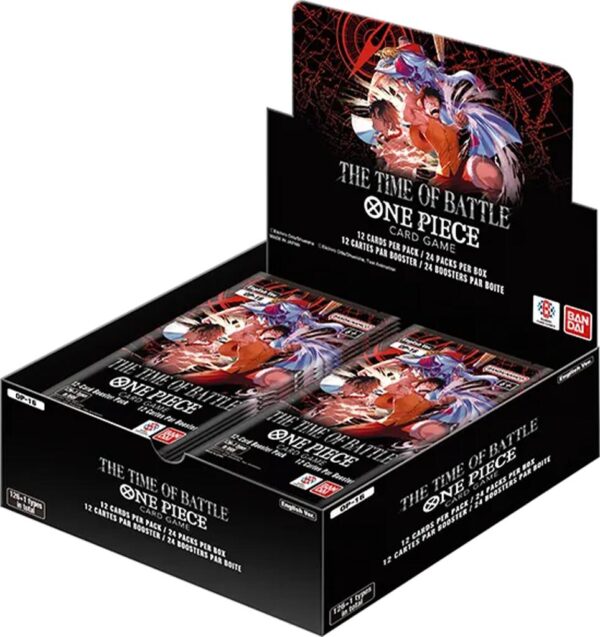 (Preorder) The Time of Battle Booster Box [OP16] - Unopened