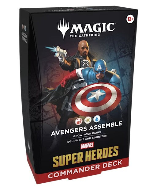 Magic the Gathering: Marvel Super Heroes Commander Deck - Avengers Assemble (PREORDER)
