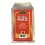 CARDBOARDGOLDPERFECTFITSLEEVESFORBGSSLABS_50CT Cardboard Gold Perfect Fit Sleeves for BGS Slabs (50ct)