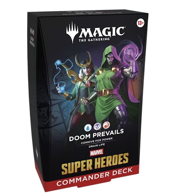 DoomPrevails Magic the Gathering: Marvel Super Heroes Commander Deck - Doom Prevails (PREORDER)