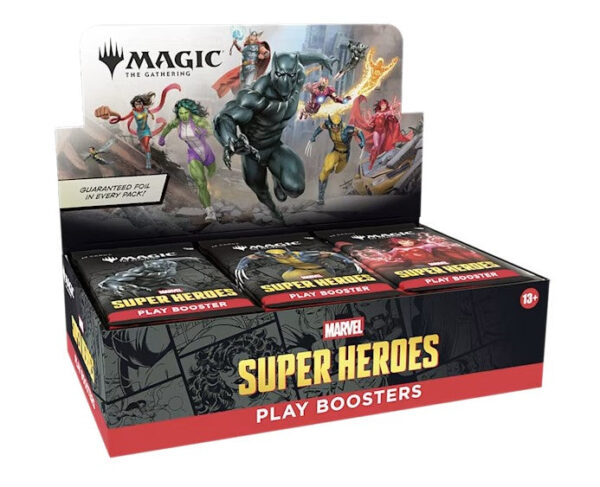 MarvelPlay Magic the Gathering: Marvel Super Heroes - Play Booster Display (PREORDER)