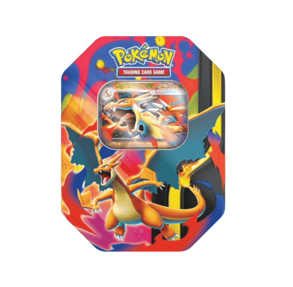 PokemonMegaCharizardTin Pokemon Mega Charizard 6-Tin Case