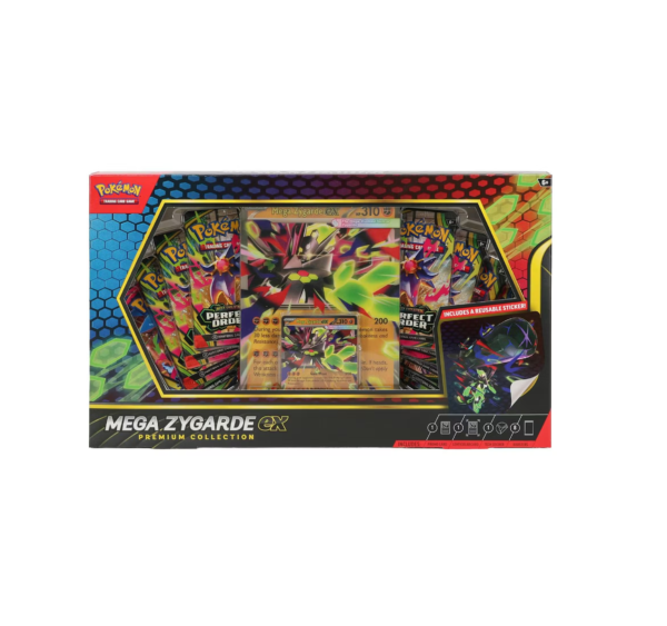 PokemonMegaZygardeEXPremiumCollectionBox Pokemon Mega Zygarde EX Premium Collection 6-Box Case