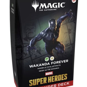 Magic the Gathering: Marvel Super Heroes Commander Deck - Wakanda Forever (PREORDER)