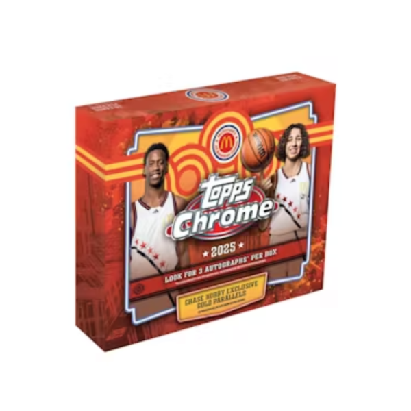 resizingforshopify-2026-02-23T125155.175 2025 Topps Chrome McDonald's All-American Basketball Hobby Box