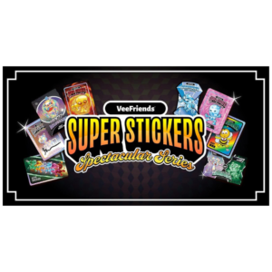 resizingforshopify_48 2026 VeeFriends Super Stickers Spectacular Series White Ice Hanger Box